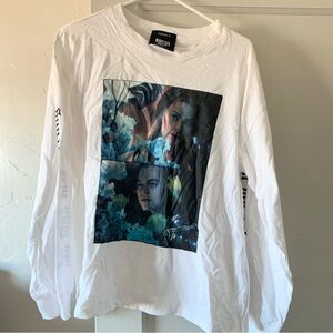 Romeo + Juliet long sleeve Forever 21 white tee